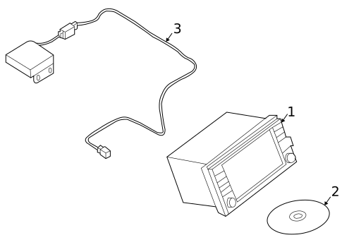 Navigation System for 2011 Nissan Altima #0