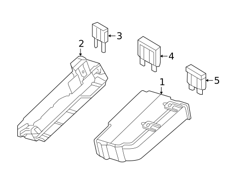 Fuse & Relay for 2023 Audi A5 Quattro #6