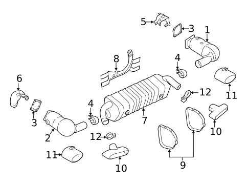 Exhaust Components for 2013 Porsche 911 #2