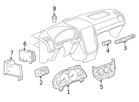 Switches for 2006 Pontiac Montana #1