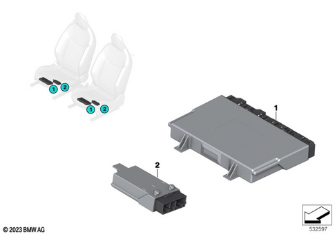 Control Units, Modules, Sensors for 2024 Mini Countryman SE ALL4 #6