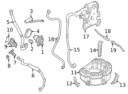 Secondary Air Injection System for 2016 Volkswagen Jetta #0