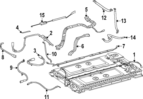 Battery for 2024 Mercedes-Benz EQE AMG® #0