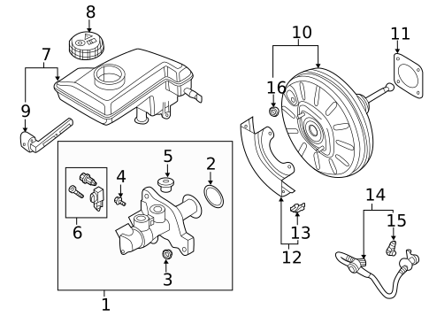 Hydraulic System for 2019 Audi A3 Quattro #0