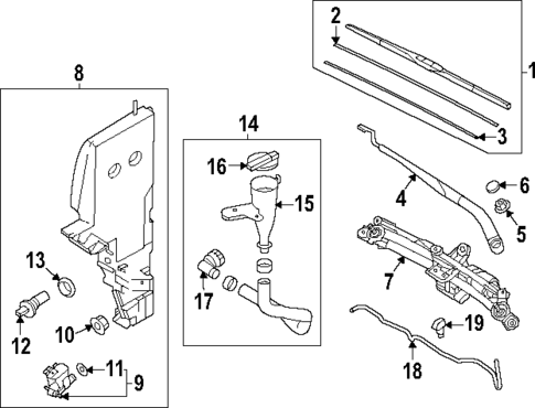 Wipers for 2023 Genesis Electrified GV70 #0