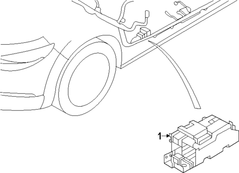 Fuse & Relay for 2023 Mazda CX-30 #1