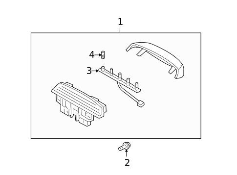 Air Intake for 2004 Kia Rio #1