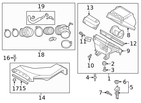 Air Intake for 2018 Kia Optima #2