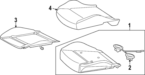 Driver Seat Components for 2025 Mercedes-Benz GLC63 AMG S E Performance #3