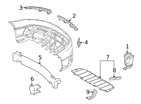 Bumper & Components - Rear for 2021 Mercedes-Benz AMG GT Black Series #1