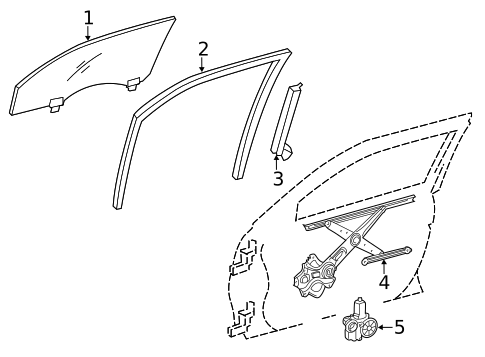 Front Door for 2019 Lexus GS F #0