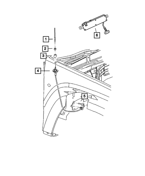Radio, Antenna, Speakers, DVD, and Video systems for 2010 Jeep Commander #5