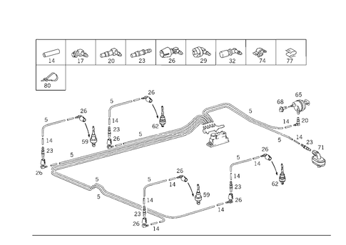 Central Locking System for 1999 Mercedes-Benz E430 #0
