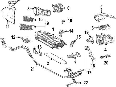 Battery for 2025 Lexus UX300h #0
