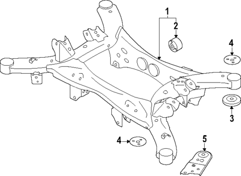 Suspension Mounting for 2025 Subaru Impreza #0