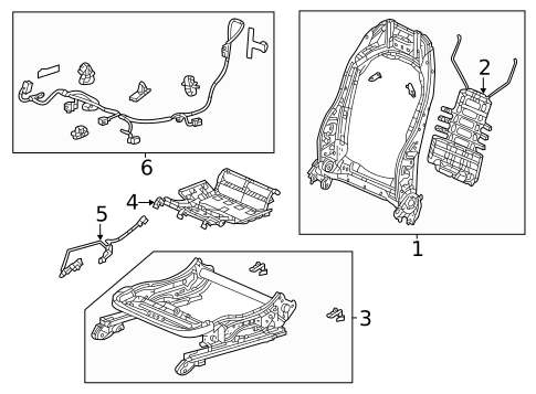 Tracks & Components for 2022 Honda Civic #1