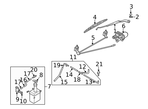 Wipers for 2002 Kia Spectra #2