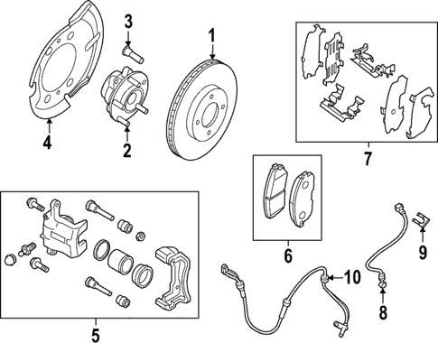 Anti-Lock Brakes for 2013 Nissan Sentra #2