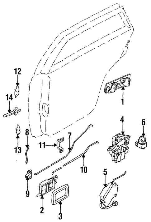 Hardware for 1985 Nissan Maxima #2