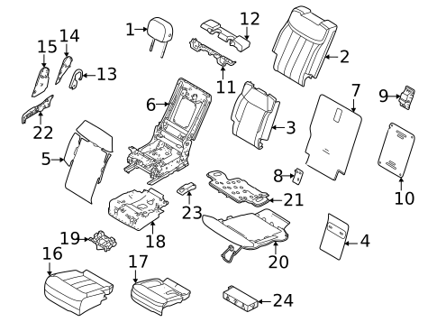 Second Row Seats for 2022 Land Rover Range Rover #10