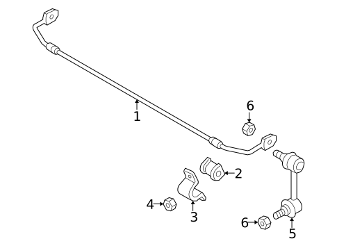 Stabilizer Bar & Components for 2015 Mazda MX-5 Miata #0