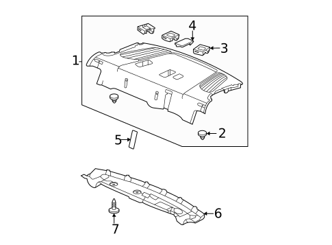 Interior Trim - Rear Body for 2025 Acura TLX #1