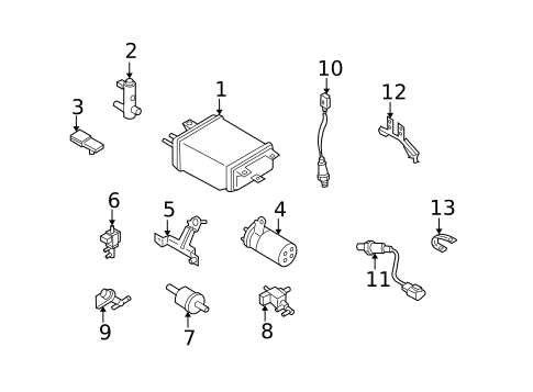 Powertrain Control for 2006 INFINITI FX45 #1
