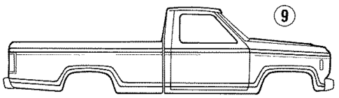 Stripe Tape for 1986 Ford Ranger #0