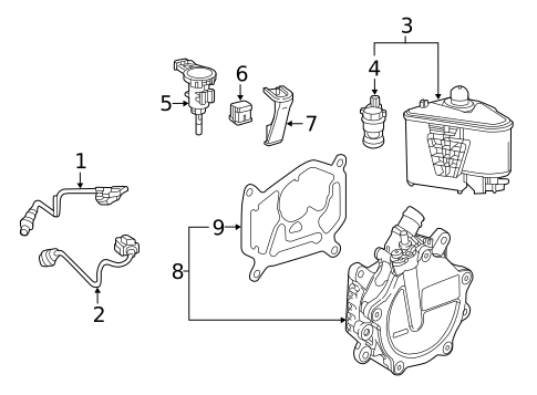 Powertrain Control for 2016 Mercedes-Benz GLA250 #1