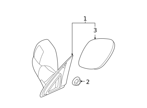 Outside Mirrors for 2010 Dodge Ram 1500 #0