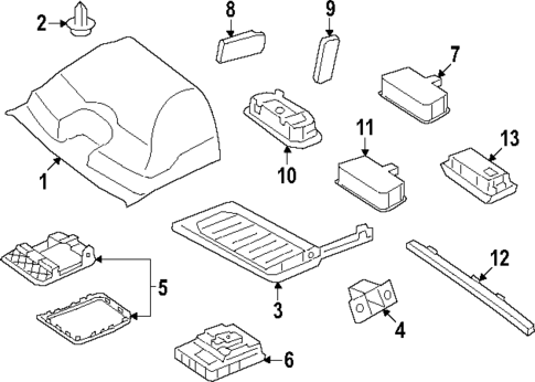 Interior Trim - Roof for 2025 Mercedes-Benz eSprinter #0