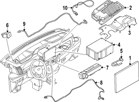Antenna & Radio for 2024 Ford E-Transit #2