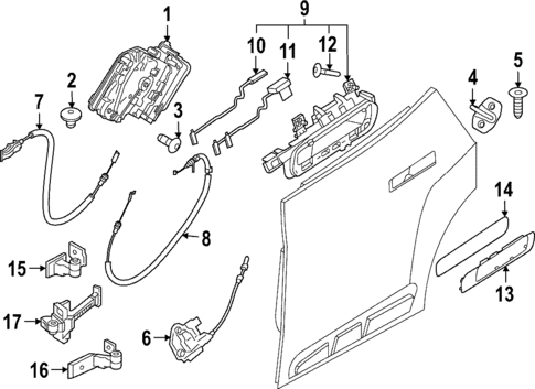 Rear Door for 2023 BMW iX #0
