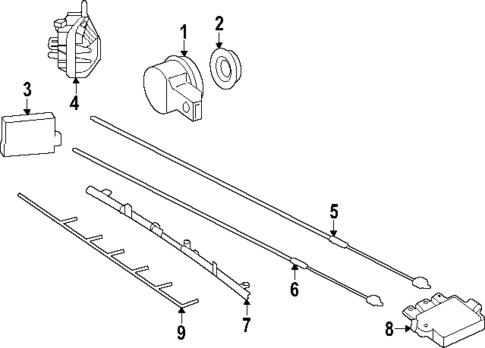 Parking Aid for 2023 Mercedes-Benz EQS 450 SUV #0