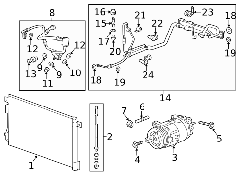Hardware, Fasteners & Fittings for 2015 GMC Terrain #7