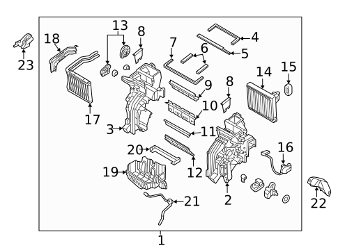 Controls for 2020 Kia Rio #2