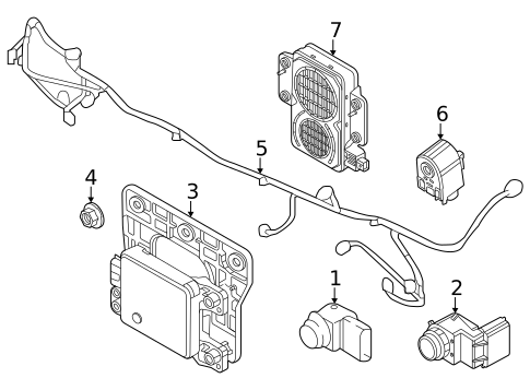 Electrical Components for 2023 Kia Niro #1