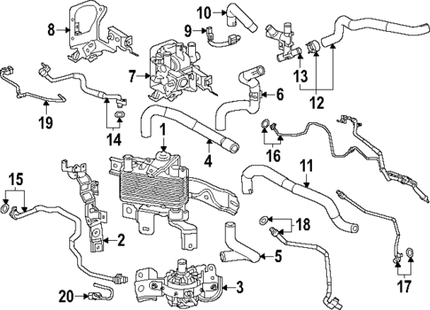 Auxiliary AC & Heater Unit for 2025 Lexus RX450h+ #0