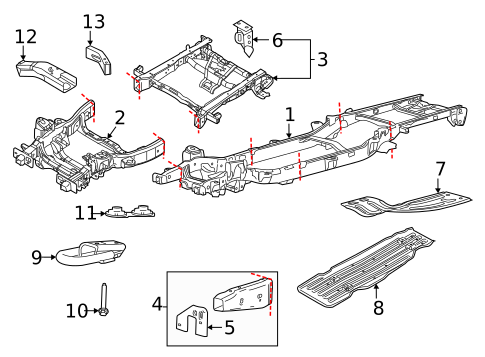 Frame & Components for 2022 Ford F-150 #2