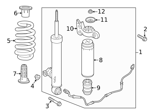 Shocks & Components for 2021 Buick Enclave #0