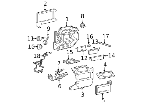 Switches, Solenoids & Actuators for 2017 GMC Savana 2500 #0