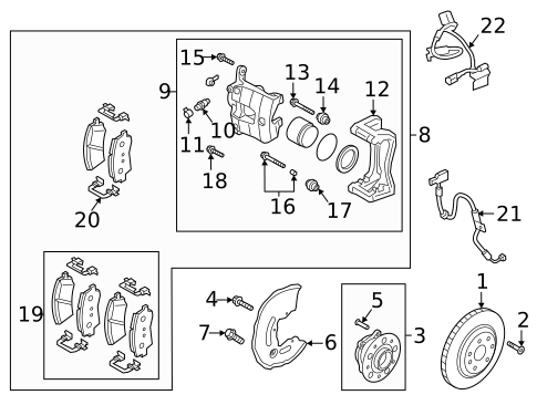 Brake Hydraulics for 2021 Genesis G70 #0