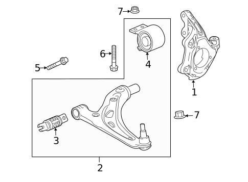 Suspension Components for 2018 Cadillac XT5 #1