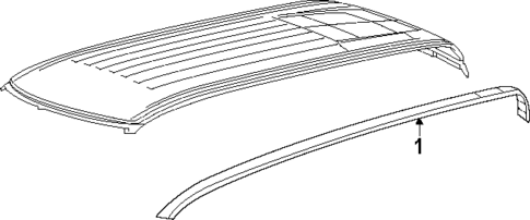 Exterior Trim - Cab for 2025 Ram 1500 #1