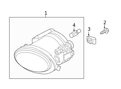 Bulbs - Chassis for 2006 BMW M3 #0