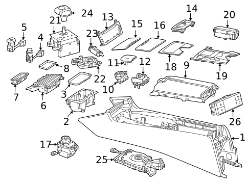 Switches, Solenoids & Actuators for 2017 Mercedes-Benz CLS63 AMG S #1