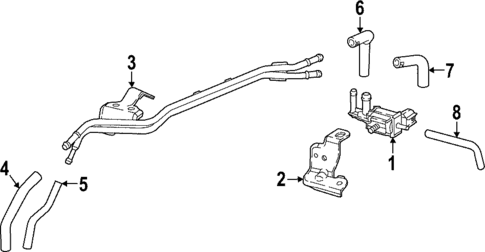 Emission Components for 2022 Honda Civic #1