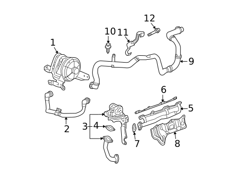 Emission Components for 2008 Chevrolet Malibu #0