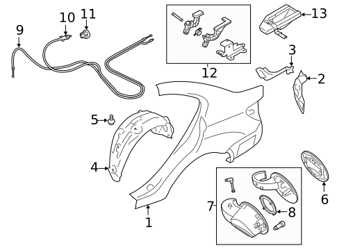 Liftgate for 2021 Subaru Impreza #1