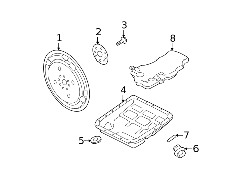Transaxle Parts for 2013 Subaru Forester #1
